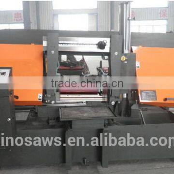 GS320 column type semi-auto horizontal NC PROGRAMMABLE BAND SAW with 320mm capacity