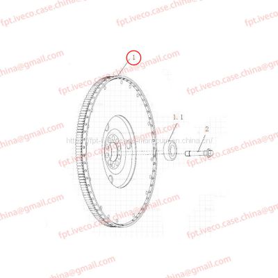 MAN D2066 Flywheel 02301-6085