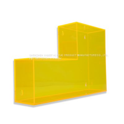 AMET Combined Display Customized Clear Acrylic Bracket for Acrylic Product Display stand