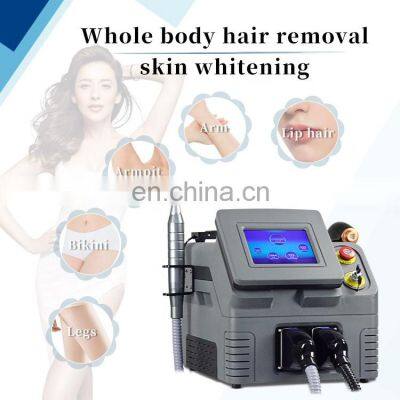 Factory Price 808 Diode Laser Hair Removal 755 Picosecond Laser Tattoo Removal Carbon Black Face Doll Beauty Equipment photo-3