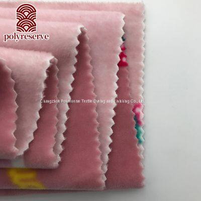 Polyreserve Single Face Pink Cute Design Textile Luxury 100% Poly For Winter Cloth photo-5