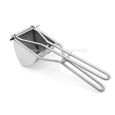 Stainless Steel Heavy Duty Squeezer Baby Food Press Strainer Fruit and Vegetables Potato Masher Ricer