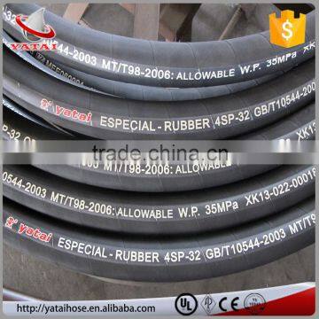 Hebei Professional Manufacturer DIN-EN 856 4SH Hydraulic Rubber Hose photo-5