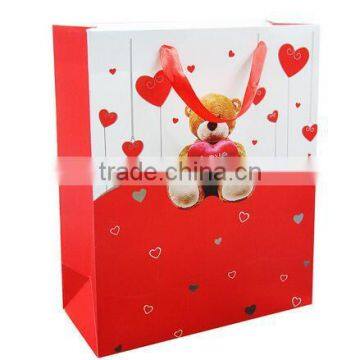 Cloth Handle Gift Bag, Promotion Shopping Bag, Paper Bag