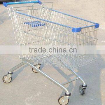 Shopping Cart,Shopping Trolley with pvc caster wheel