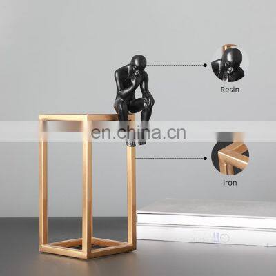 Nordic Living Room Table Accessories Ceramic Art Craft Pieces Interior Modern Gold Luxury Home Decor photo-2