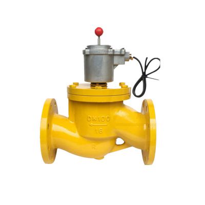 High quality electric brass emergency shut-off valve