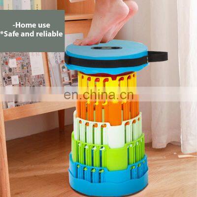 Camping Lightweight Upgraded Telescopic Chair Outdoor Portable Retractable Folding Stool photo-2