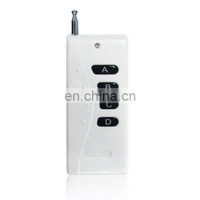 Rf 433mhz ev1527 fix code 4-key remote control Remote control one button for electric gate