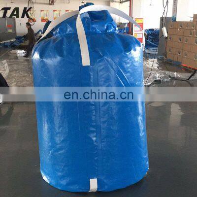 1 Ton PVC Fibc Bulk Big Jumbo Ton Bags for Lifting Packing Stone Sand Firewood photo-4