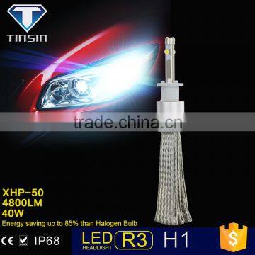 Guangzhou Tinsin direct factory supply high power 80W 9600lm H1 led remote light