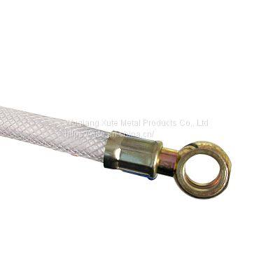 Diesel Oil Pipe High Pressure Hose High Temperature Resistant Preparation Rubber Pipe Steel Wire Pipe Diesel Oil Pipe Automobile Truck Oil Pipe