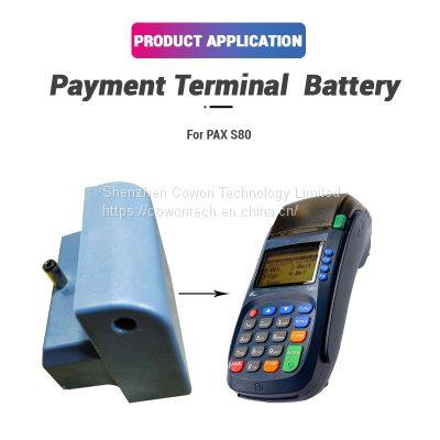 8.4v 2000mAh OEM NEW Replacement Battery S80 Wireless Credit Card POS Machine for PAX Pos Terminal photo-4
