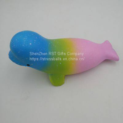 PU Foam Dolphin Anti Stress Ball – Relieve Stress and Tension