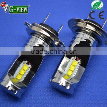 Ultra bright Creechip auto led fog lighting H7 60w led fog daytime running light bulb