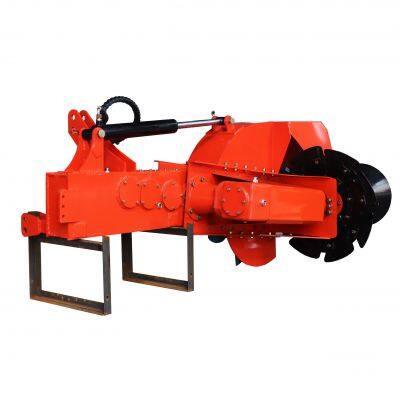 Ridge plastering machine for rice field