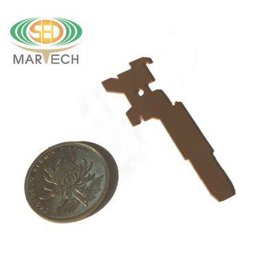 Pecious Metal Hardware Stamping Partselectrical Bimetal Copper Contacts For Switch And Relay photo-2