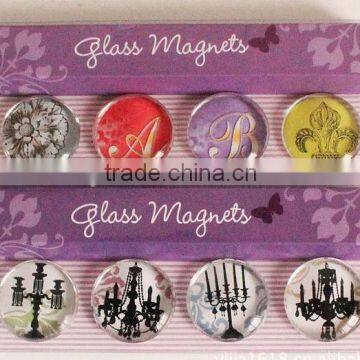 Souvenir Glass Fridge Magnet, Crystal Fridge Magnet Gift Box