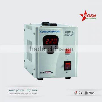 Input 140-260V Digital Display SCR-1500VA Automatic Voltage Regulator Supplier's Choice