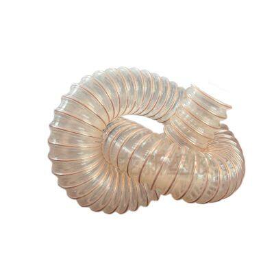 Polyurethane Spiral Duct Workshop Vacuum Ventilation Telescopic Hose