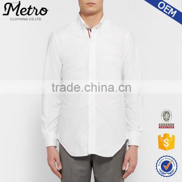 Tailored mens white dress shirts button down shirts