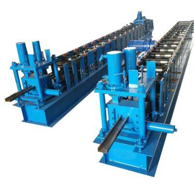 Fully Automatic Size Adjustment 80-300mm CZ Purlin Roll Forming Machine for Steel Structure Houses