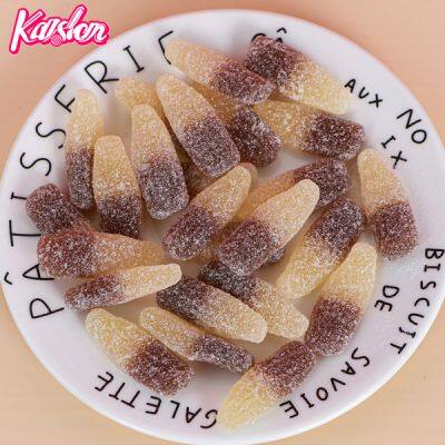 Cheap Price Sour Taste Cola Bottle Shapes Gummy Candy photo-3
