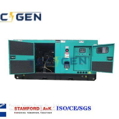 Soundproof 320kW Cummins Genset 400kVA Diesel Generator With Brushless Alternator for Continuous Use