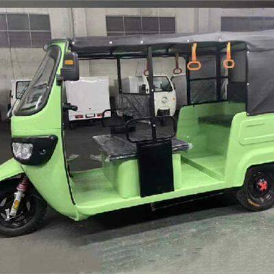 Factory Supply Electric Rickshaw Passenger Tricycle Taxi Moto Bajaj Style 3 Wheeler Tuk Tuk Taxi photo-3