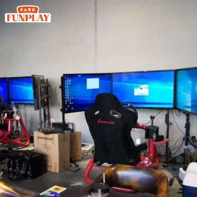 High End Microsoft Flight Sim 2025 for PC Steam Deck Mac Full Motion Flight Sim Motion Platform Full Cockpit Set