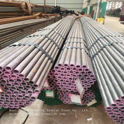 Tubo de acero sin costura de pared delgada de plata de 12 mm de diámetro, tubo de acero de pared delgada de precisión