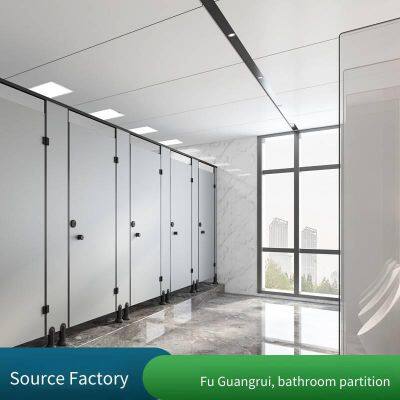 Antibacterial Phenolic Resin Toilet Partition Board Factory Provides Customized Toilet Partition Design Services