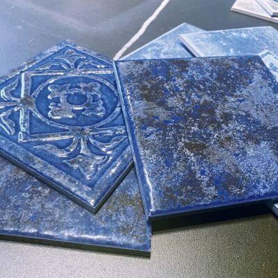 Luxury 6x6 / 150x150mm Porcelain Swimming Pool Tiles | Italian Quality