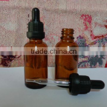 amber glass essential oil bottles in 35ml