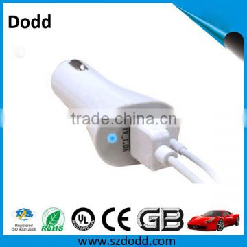 led usb car charger OEM logo and package