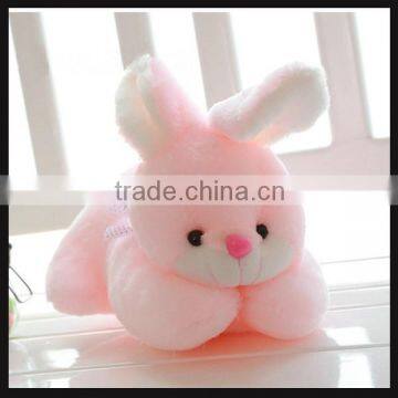 plush bunny rabbit toy with pink color soft toy