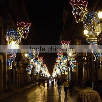 Colorful LED Light christmas street light