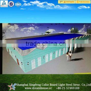 Prefabricated Industrial Building Warehouse/light Steel Structure Warehouse Plan photo-3