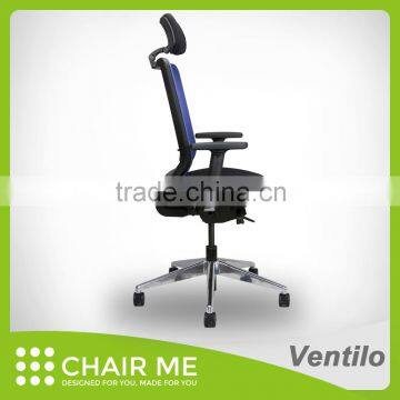 Professional Chair Manufacturer, Nylon Backrest and Seat Slide and Aluminum Base Office Chair photo-3