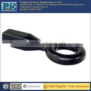 Custom high precision forged iron hook