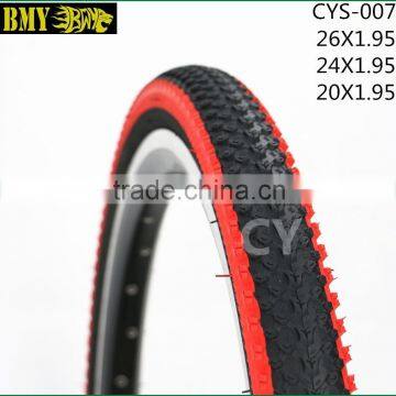 Best Mountain Bike Tires 26X1.95 with Color Shoulder