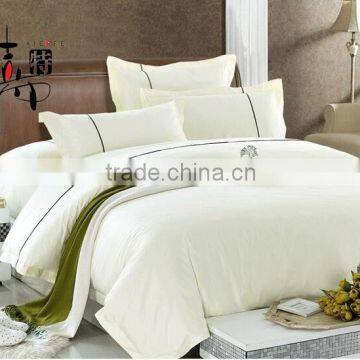 2016 New Design Home/hotel White 100% Cotton Luxury Bedding Set photo-6
