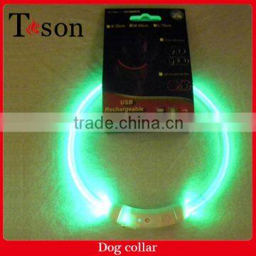 high quatity Reflective waterproof LED dog collar,LED pet collar