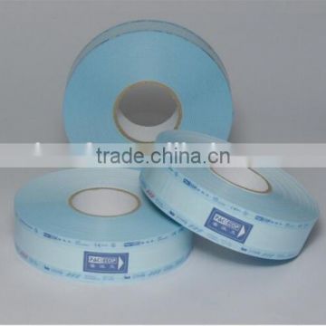 Color-coded indicators medical Heat Sealing Sterilization Flat Reel CE & ISO