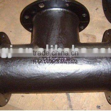 Flange Tee Pipe With High Quality