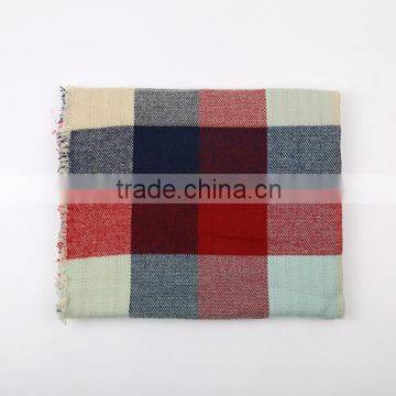 New Tassel Striped Plaid Fashion Woman Cashmere Poncho photo-6