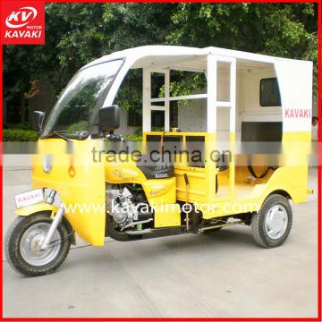 Factory Oulet Petrol Powered Similar As Indian Bajaj Auto Rickshaw Passenger Tricycle Taxi / Three Wheel Tourist Tricycle