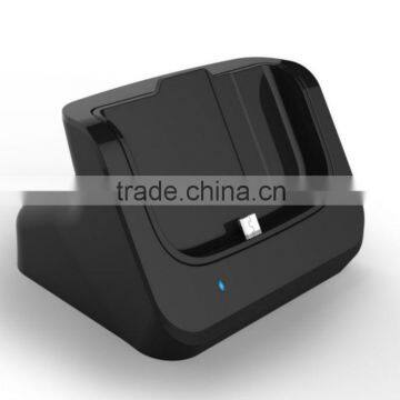 Double USB Sync Cradle stand Desktop Dock Charger for Galaxy SIV i9500 S4