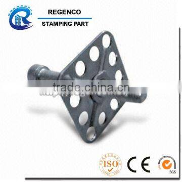 Precision Metal Stamping, Made of Steel and Natural Color Finish