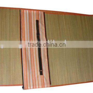 natural straw beach mats